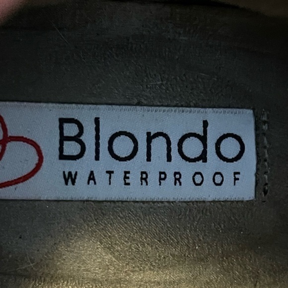 Blondo Waterproof Ankle Booties w/ Front Zipper. In EUC. Size 11. Padding. - Picture 5 of 7